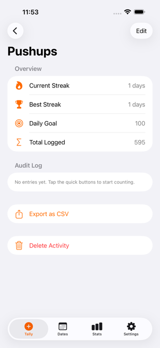 Count-E - Daily Counter Screenshot 2 of 5