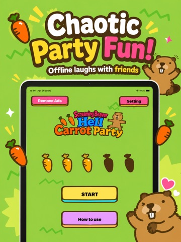 Screaming Beaver Dare Roulette iPad screenshot
