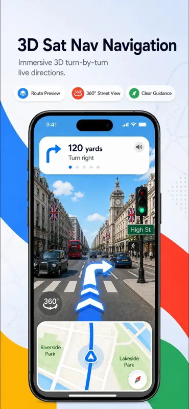 Street View Google Live Maps screenshot 2 of 5
