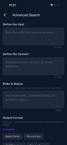 Prompt Optimizer Screenshot 3 of 6