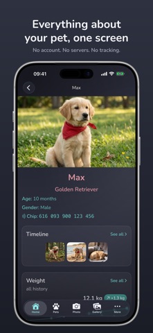 Whispet - Pet Care & Health iPhone screenshot