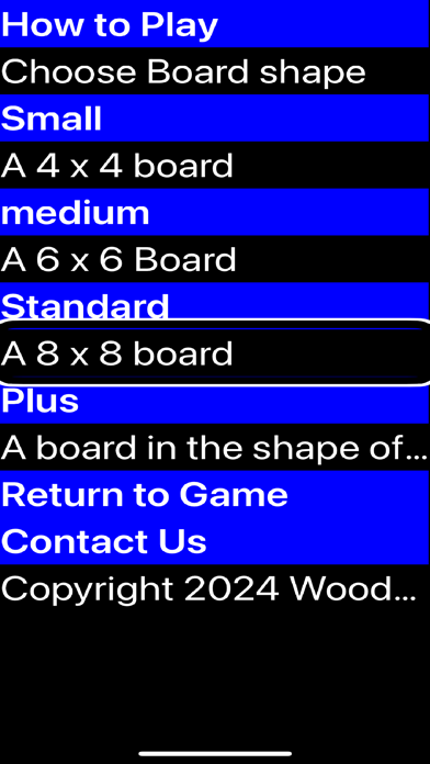 Custom Accessible Othello Screenshot