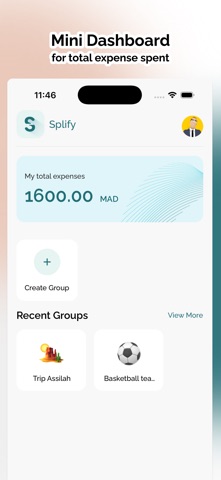 Splify - Track Group Expenses screenshot