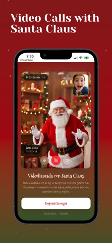 PapaNoel.chat - Santa Calls iPhone screenshot