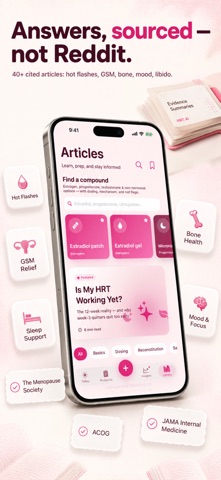 HRT AI: Menopause Tracker Screenshot 7 of 10