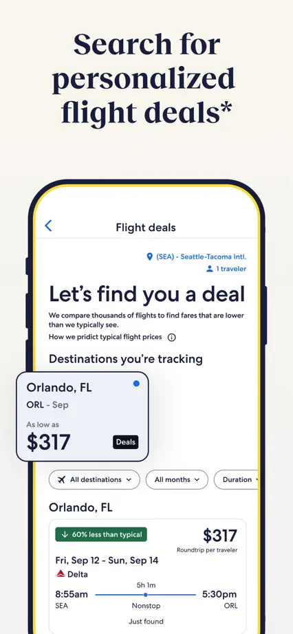 Expedia, App Store screenshot 4