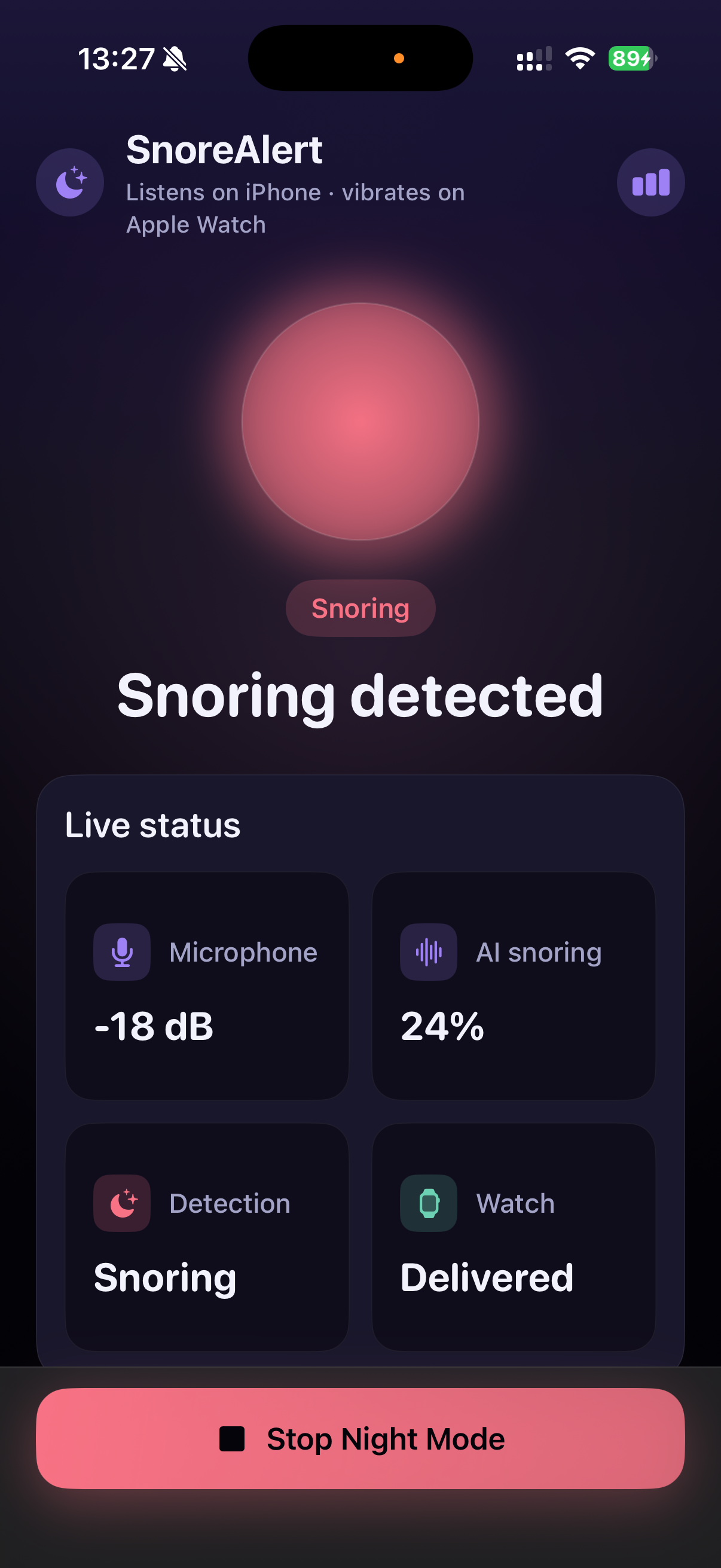 SnoreAlert screenshot 6