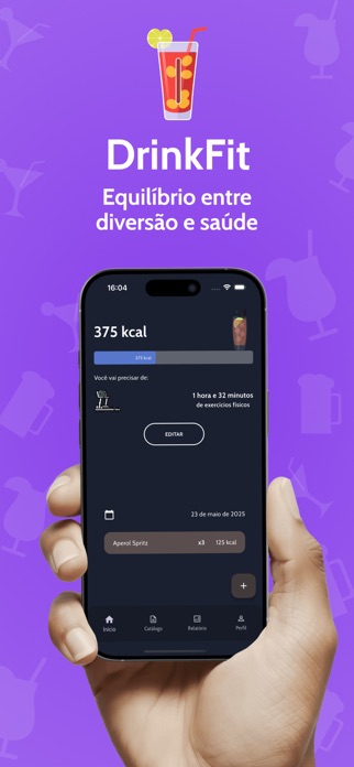 DrinkFitApp Screenshot 1 of 4