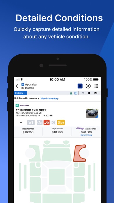 Galves Vehicle Appraiser Screenshot