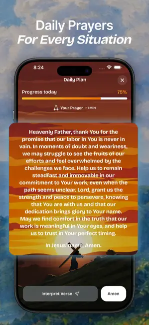 Sanctify - Prayers & Guidance iPhone screenshot 4