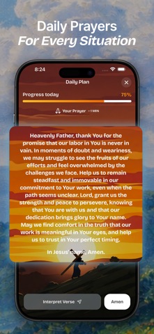 Sanctify - Prayers & Guidance iPhone screenshot