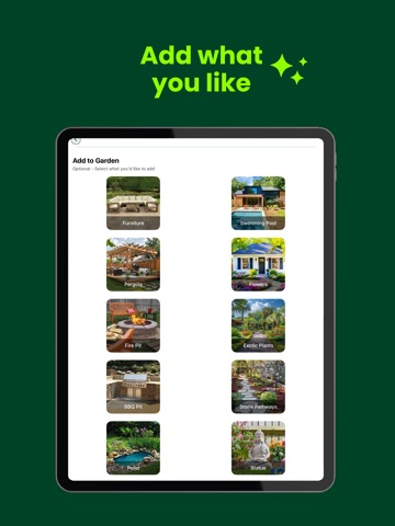 AI Landscape Garden Design iPad screenshot 4
