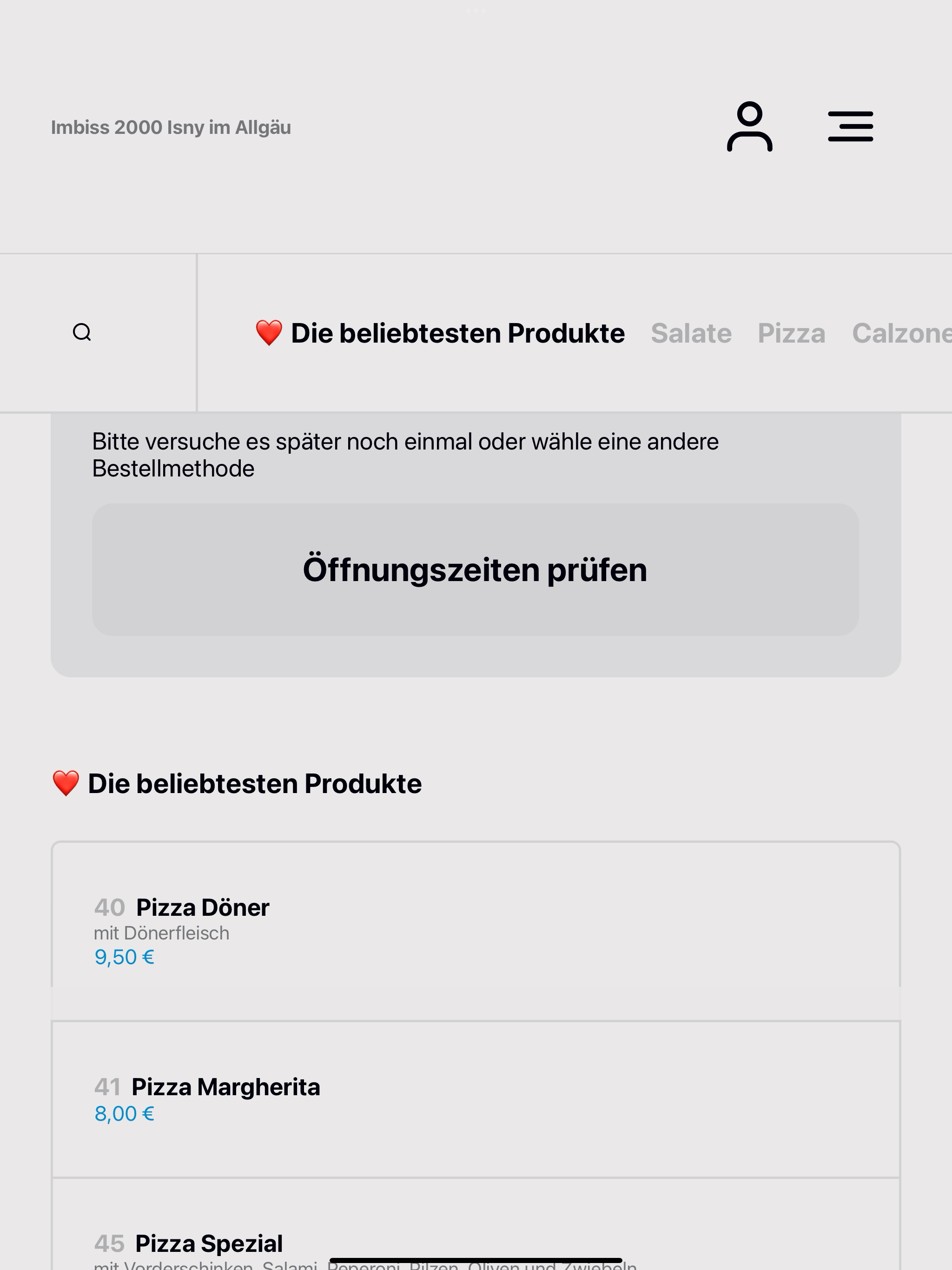 Imbiss 2000 Isny im Allgäu screenshot 7