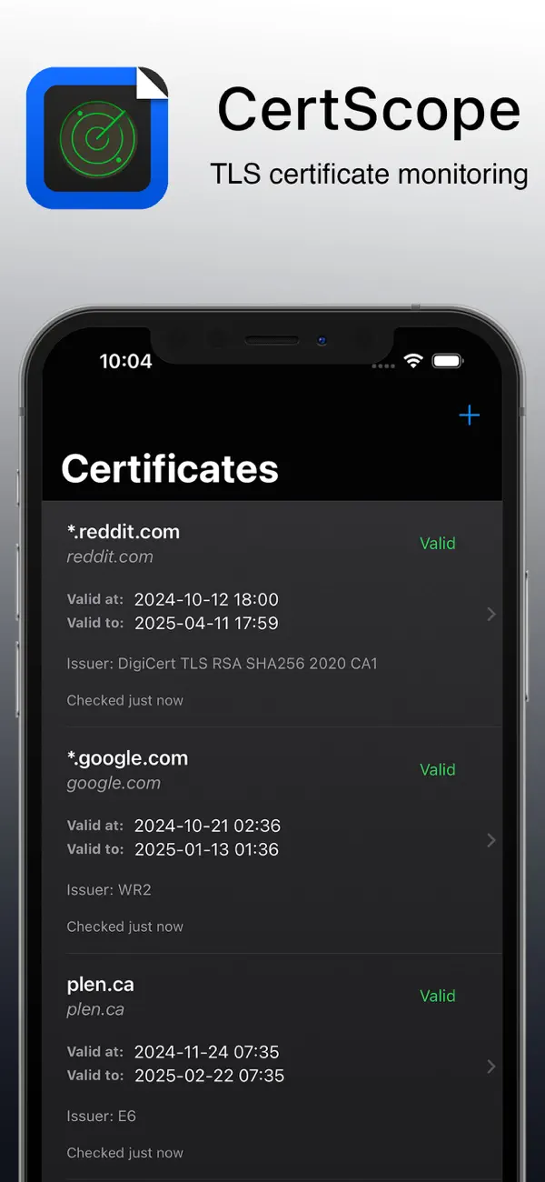 #1. CertScope (iOS) 由: Automata Solutions Ltd.