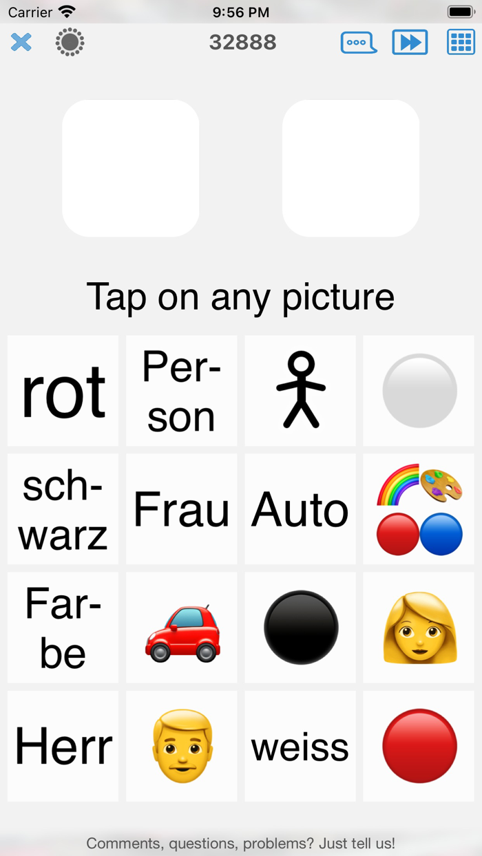 German - learn words easily