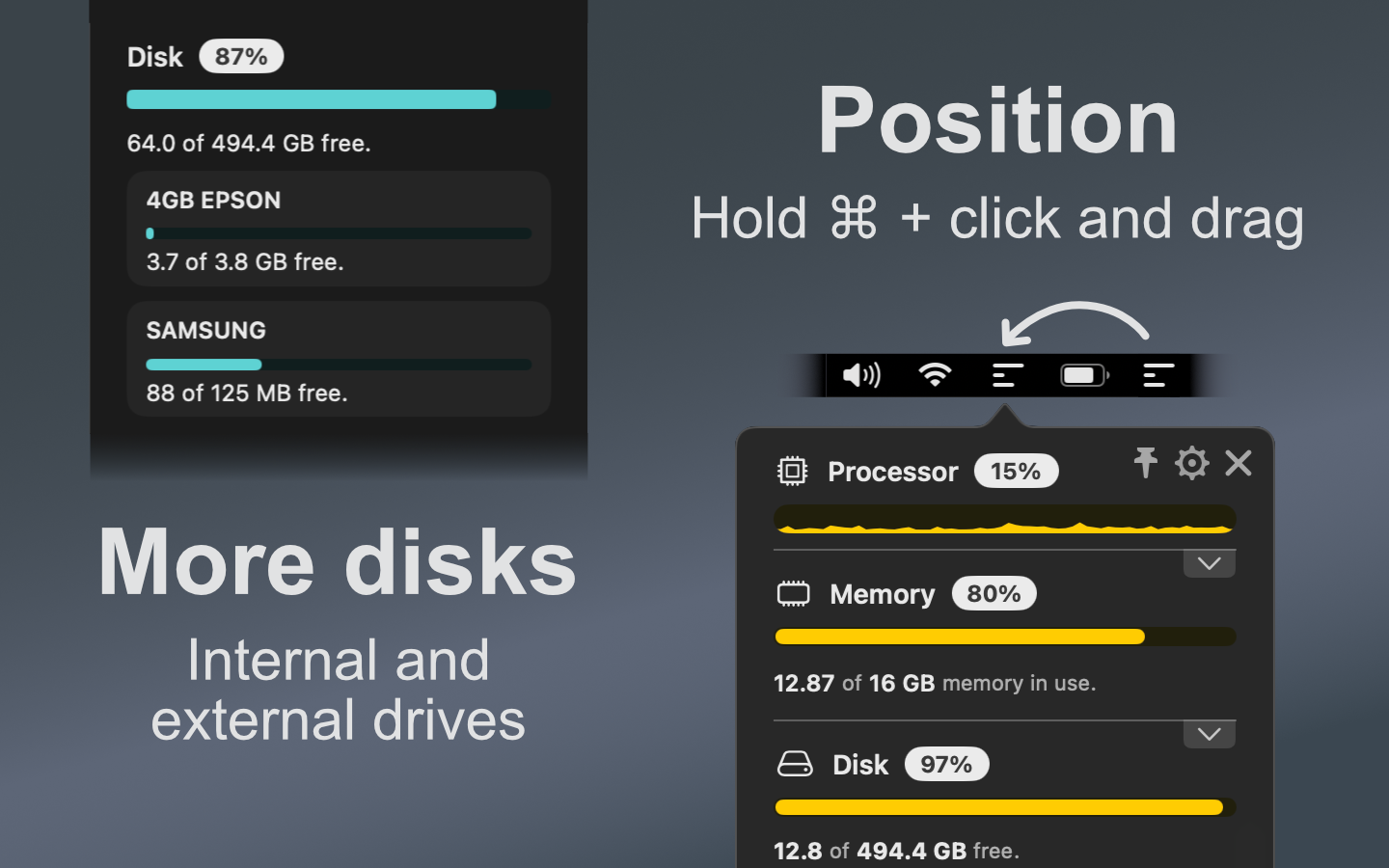 Stats Panel - System Monitor screenshot 9