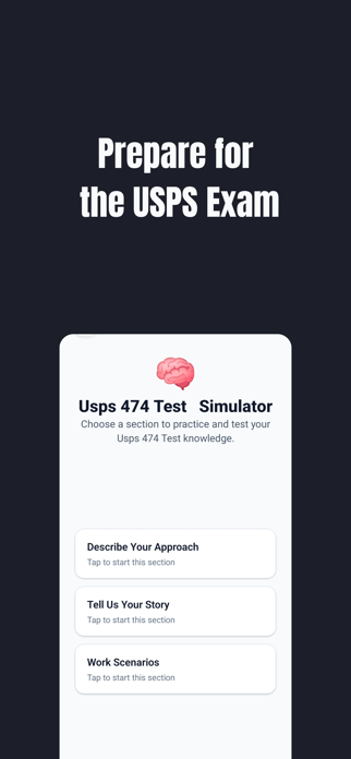 USPS 474 Exam Prep Screenshot 3 of 5