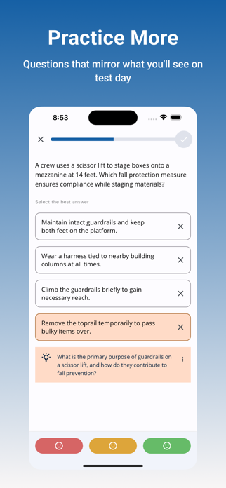 NASCLA Test Prep Screenshot 3 of 7