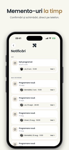 Nuvio – Programări online screenshot 6
