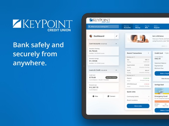 Screenshot #4 pour KeyPoint Credit Union Mobile