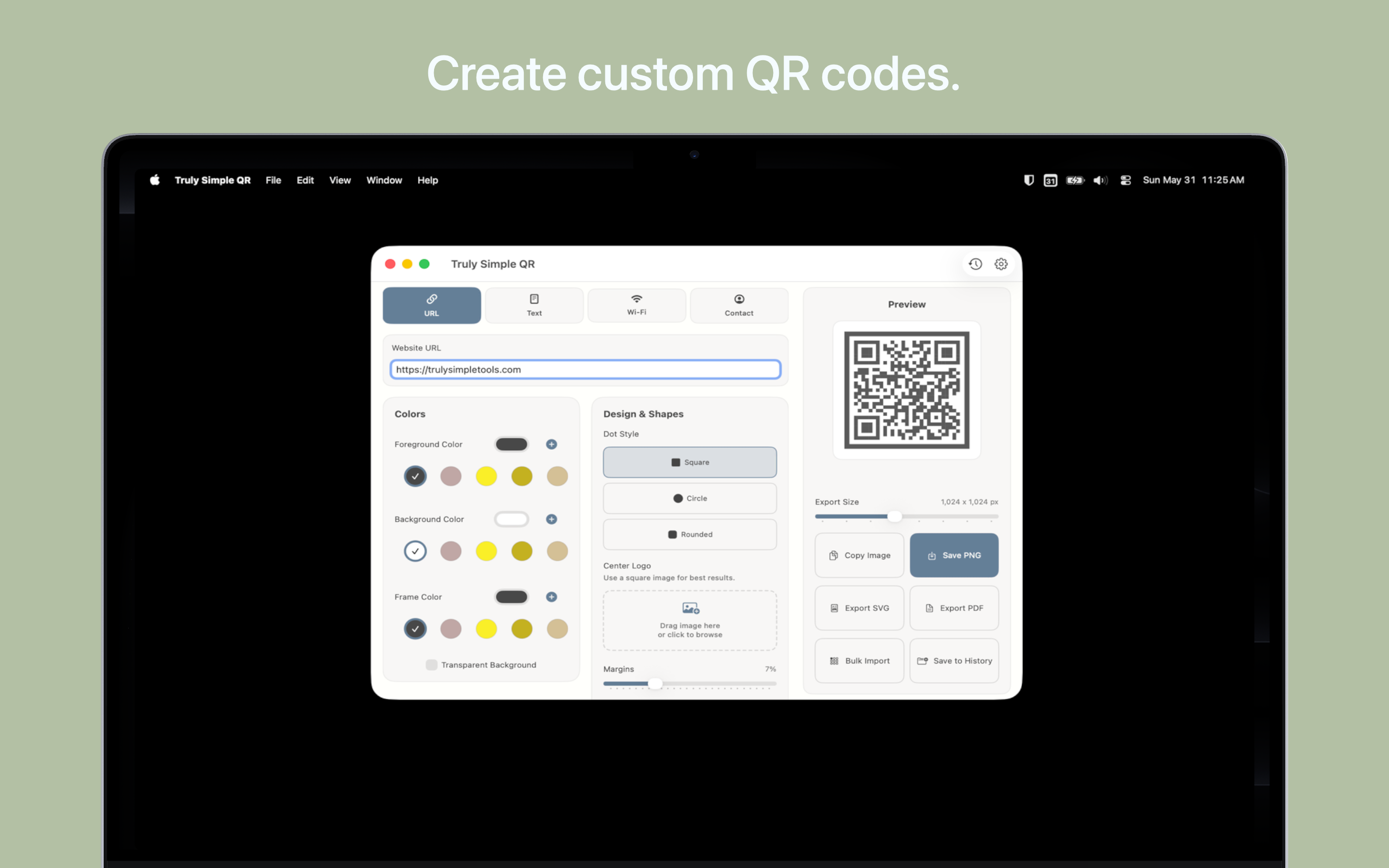 Truly Simple QR screenshot 7