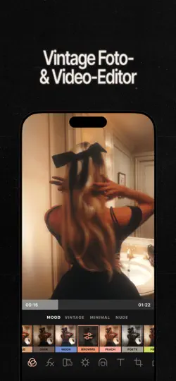 Screenshot von Esti: Retro Kamera Filter auf dem iPhone 3