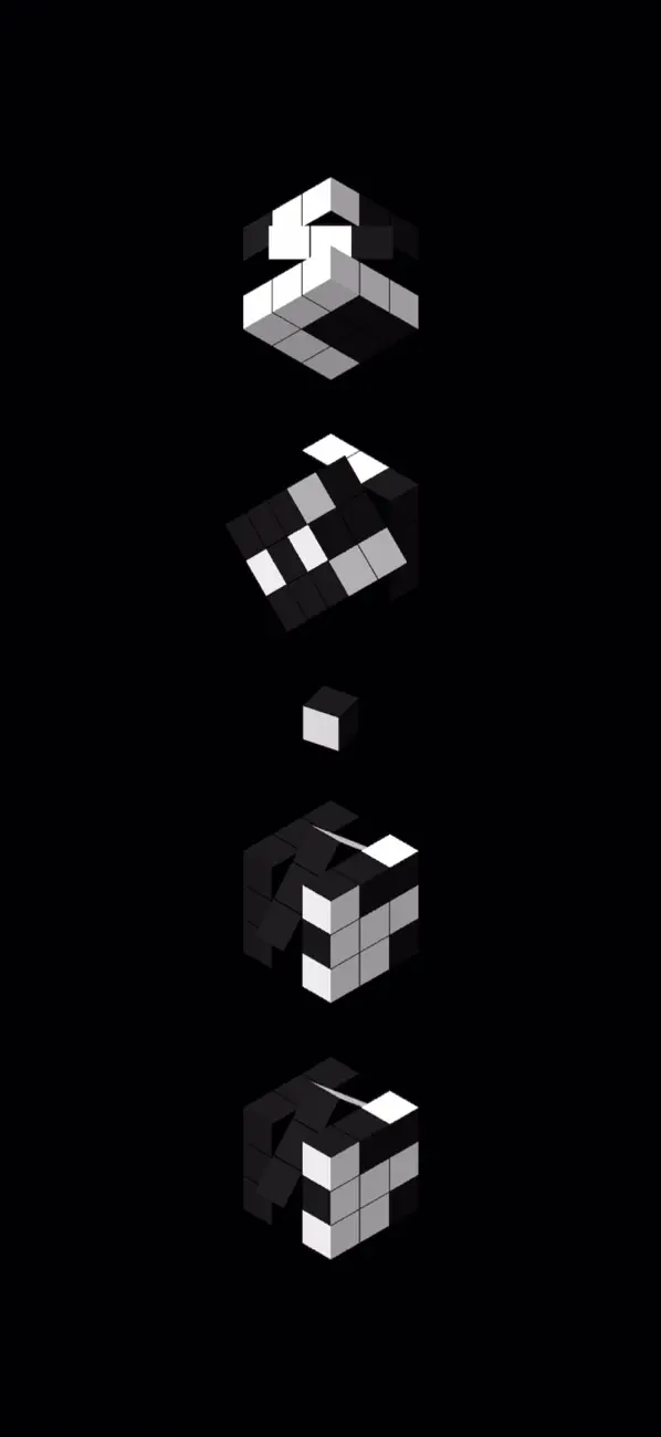 Screenshot #3 pour Monochron – 3D Puzzle Clock