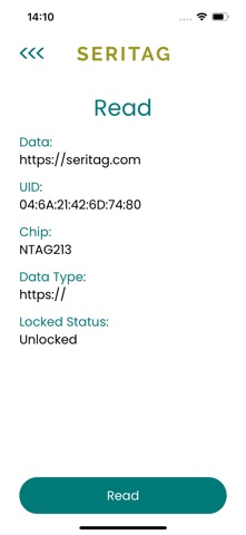 Seritag NFC Encoder Screenshot 3 of 7