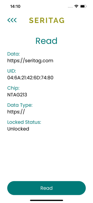 Seritag NFC Encoder Screenshot 3 of 7