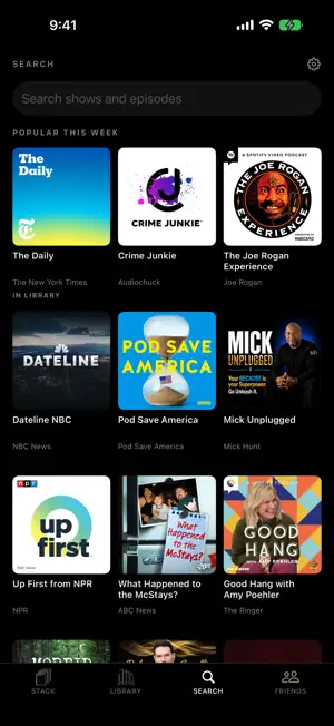 Sideway Podcast Player screenshot 4