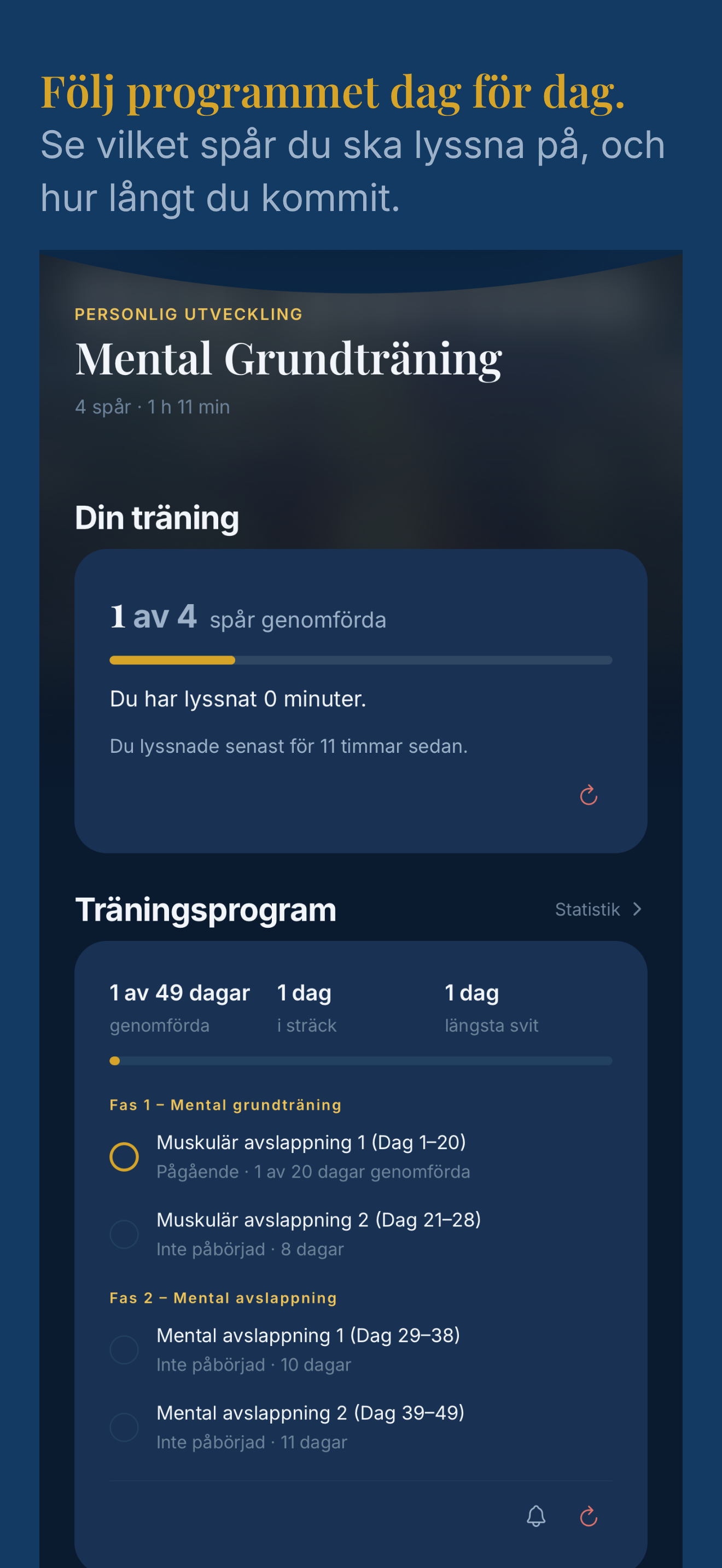 Mental Träning by Unestål screenshot 4