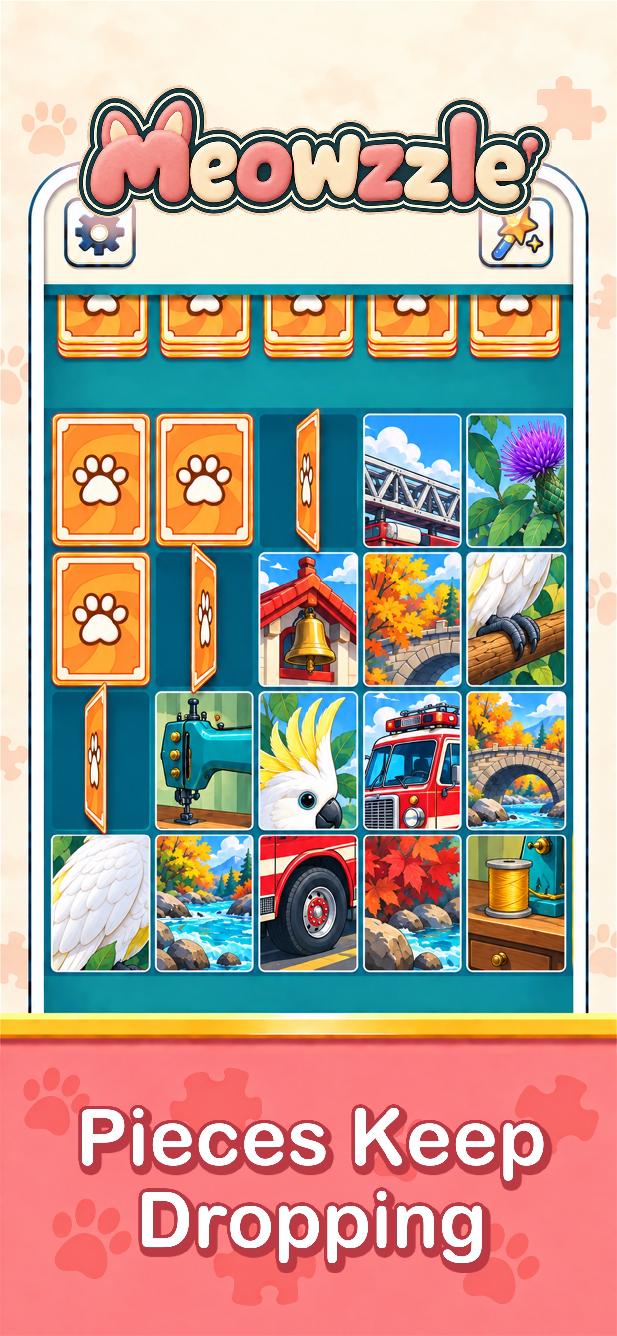 Screenshot 3 of Meowzzle! Drop Jigsaw Puzzle