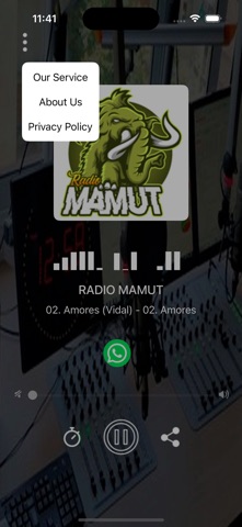 Radio Mamut. iPhone screenshot