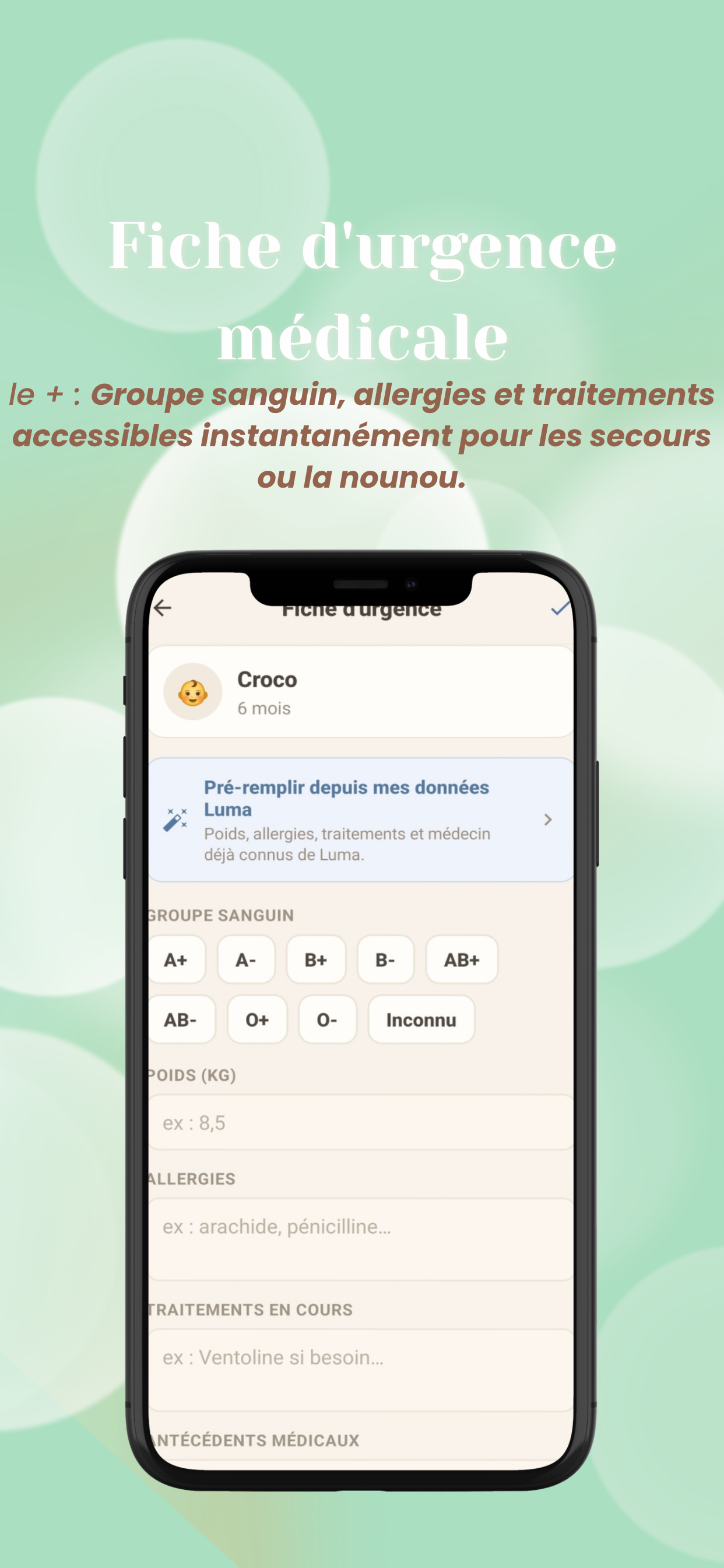 Luma: Suivi Bébé & Parentalité screenshot 7