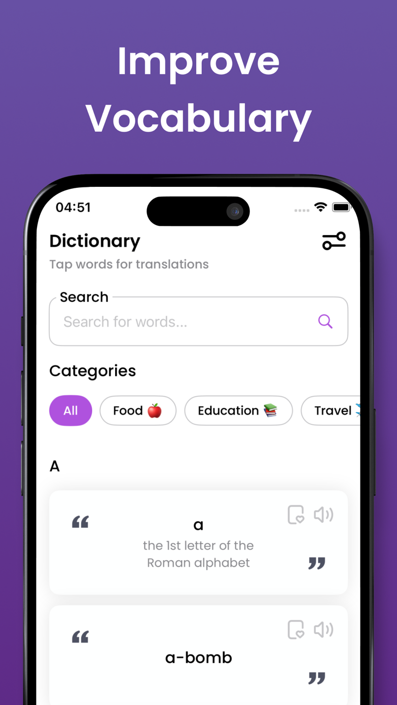 Wordify Memorize English Words screenshot 4