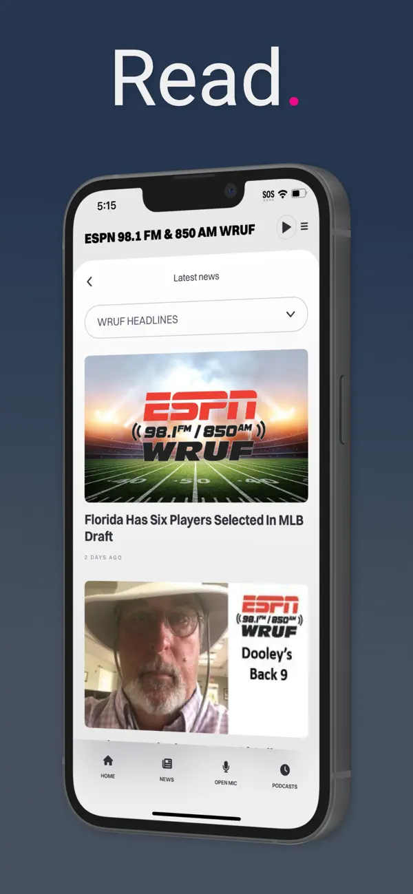 Screenshot #3 pour ESPN 98.1FM & 850AM WRUF