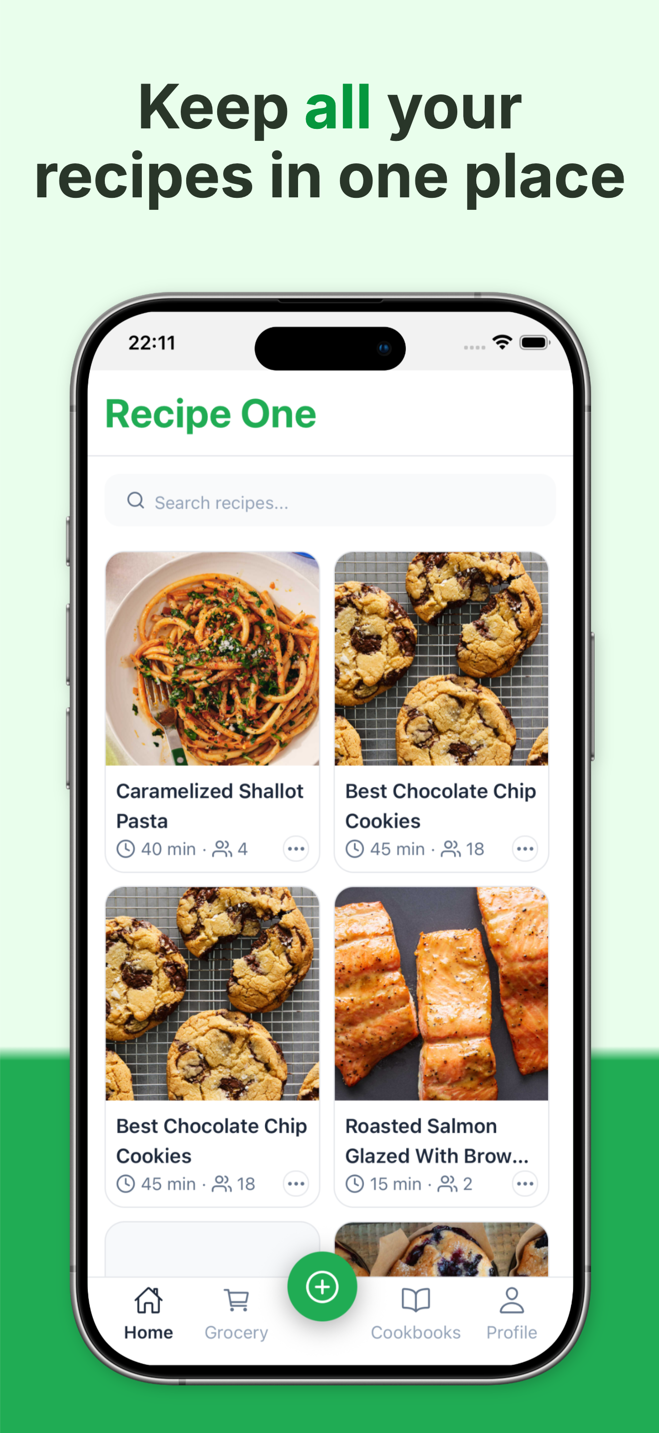 Recipe One: Recipe Keeper