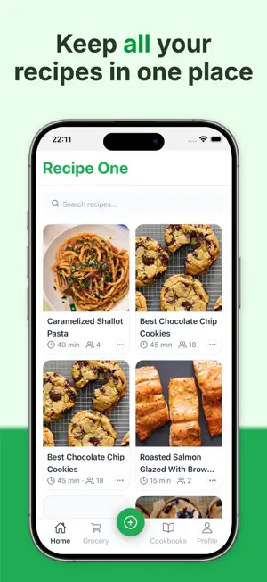 Recipe One: Recipe Keeper screenshot 1