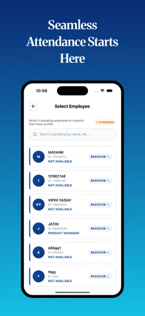 IDOne Face Sync screenshot 3