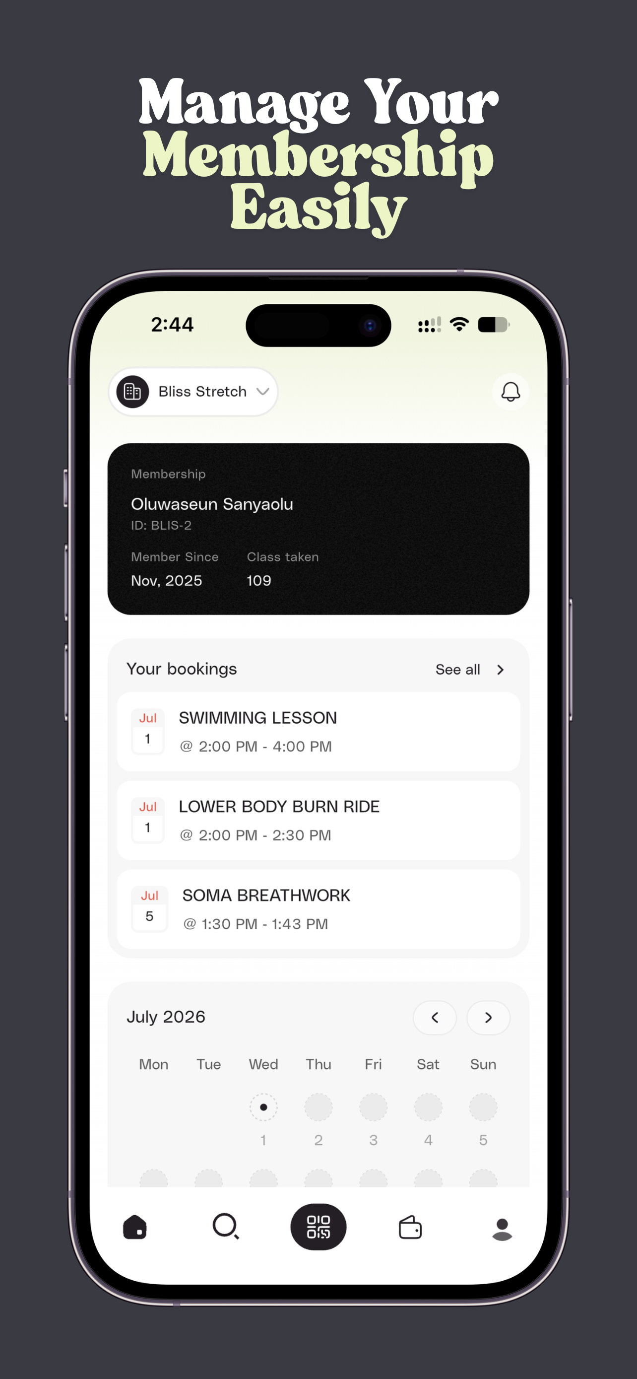 Dean: Book Classes & Pay screenshot 5