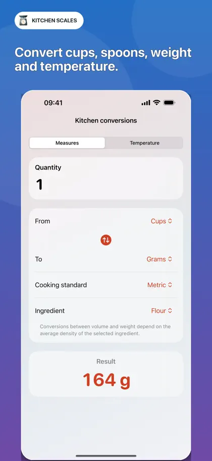 Screenshot 6 von 6 zu Kitchen Scales