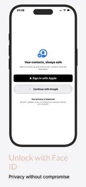 Contacts Backups screenshot 1