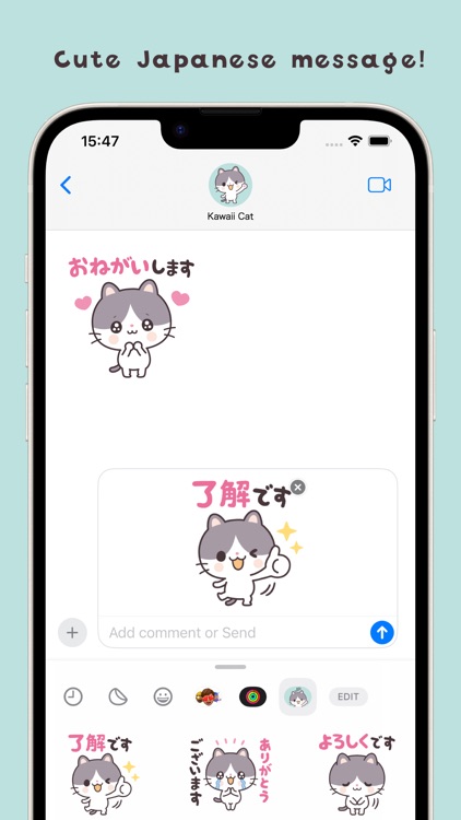Kawaii Cat Stickers (JP)