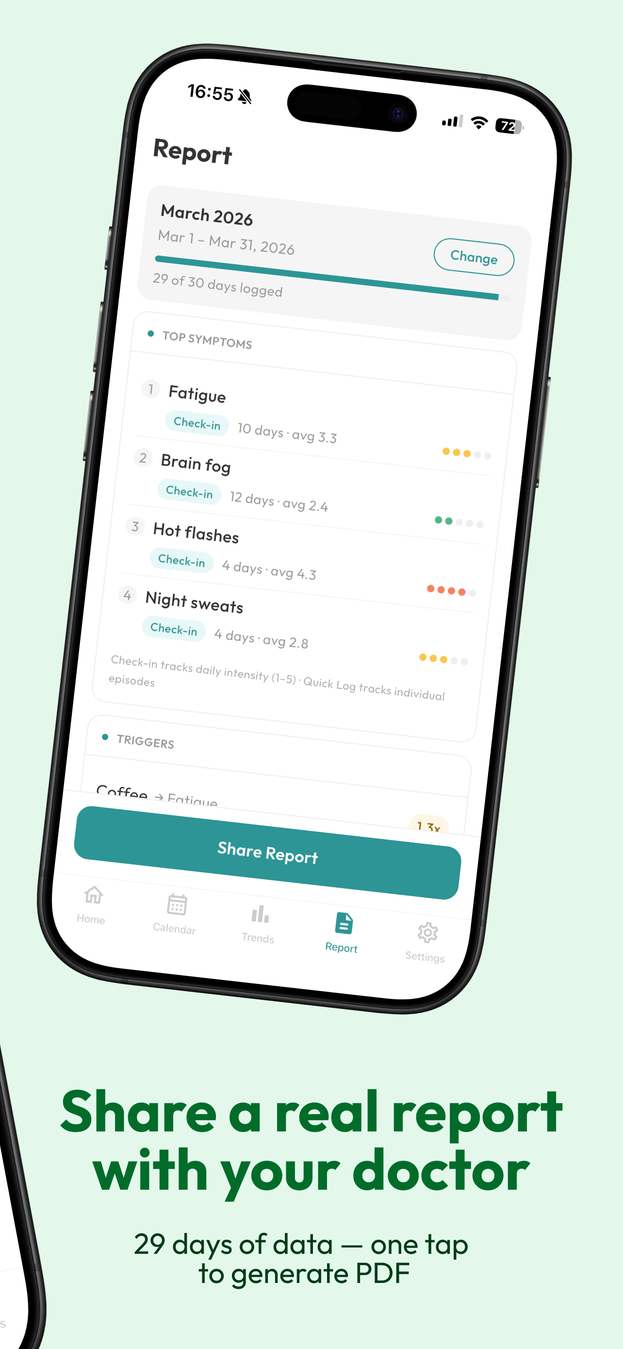 Sage: Menopause Tracker