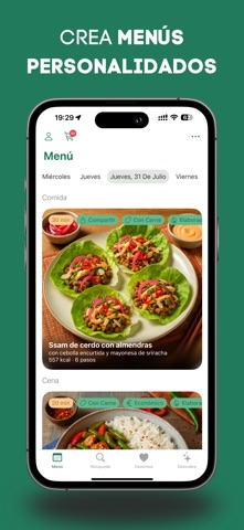 Deliteo: Recetas y menús screenshot