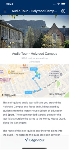 University of Edinburgh Events iPhone screenshot 2