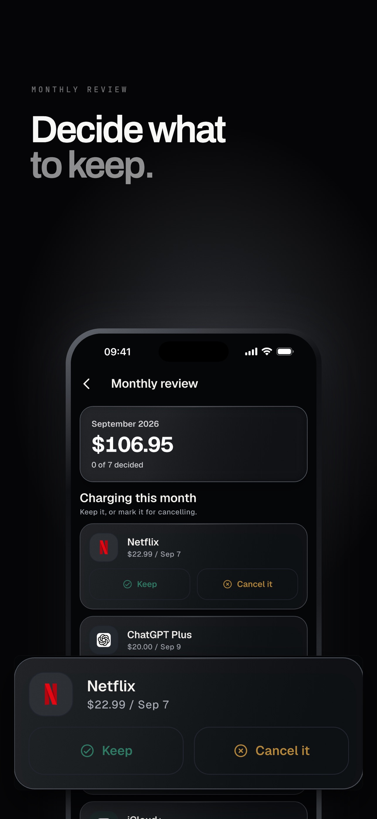 Screenshot 3 of Subtrack by Anotherlabs