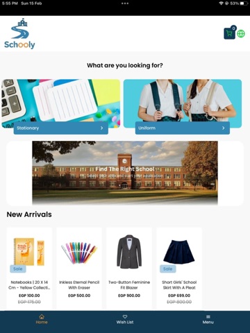Schooly iPad screenshot