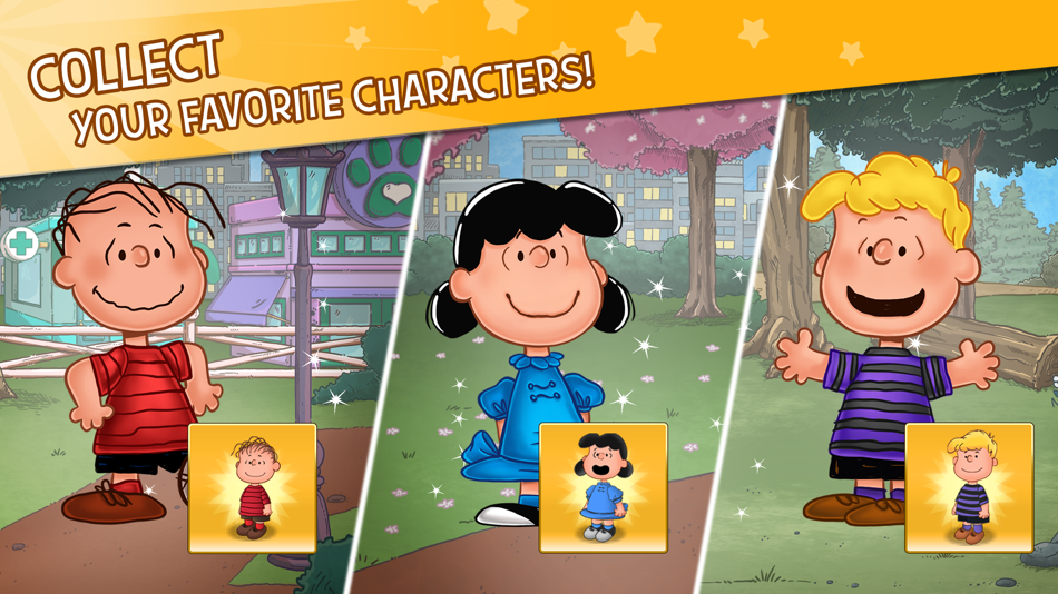 #1. Peanuts: Snoopy Town Tale (iOS) Bởi: PIXOWL INC.