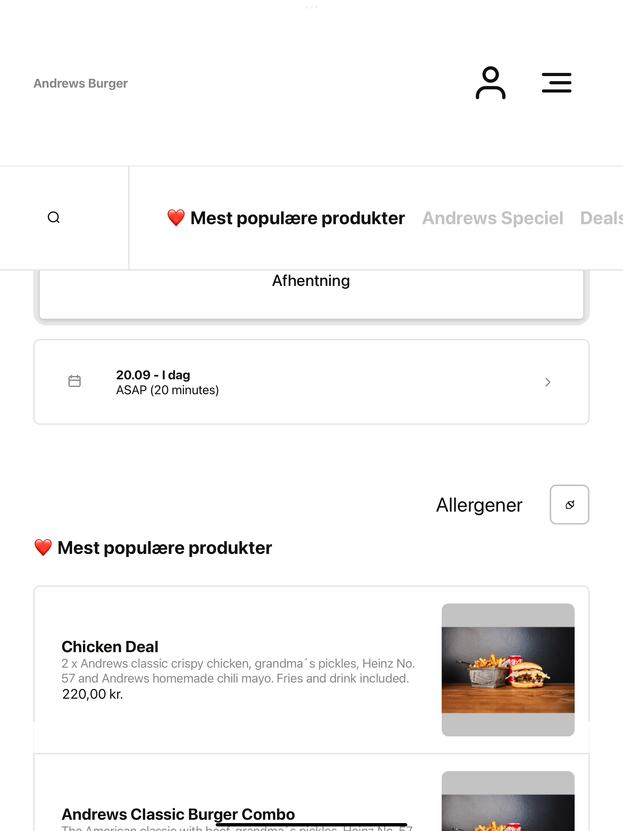Andrews Burger screenshot 7